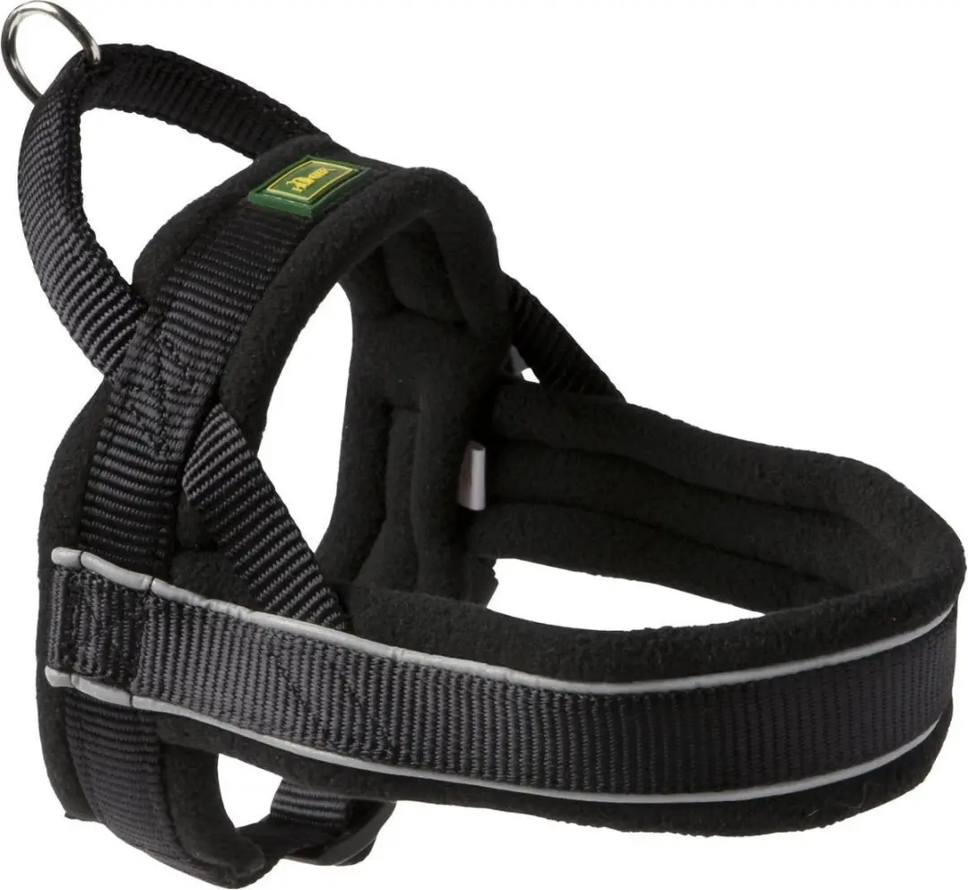Hunter Noors Hondentuig Racing Zwart - Maat M