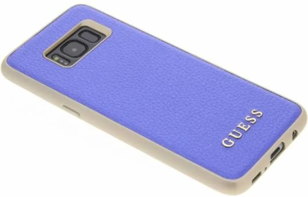 Guess IriDescent Hoesje Galaxy S8 - Blauw - S206-12