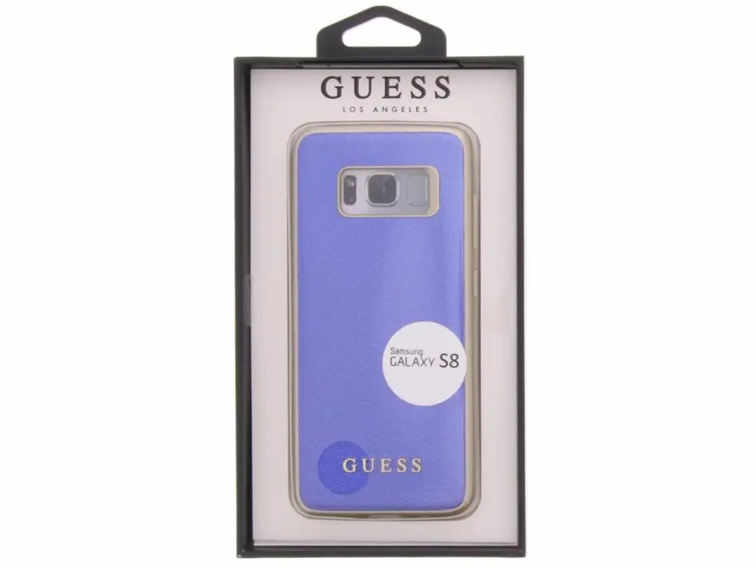 Guess IriDescent Hoesje Galaxy S8 - Blauw - S206-12