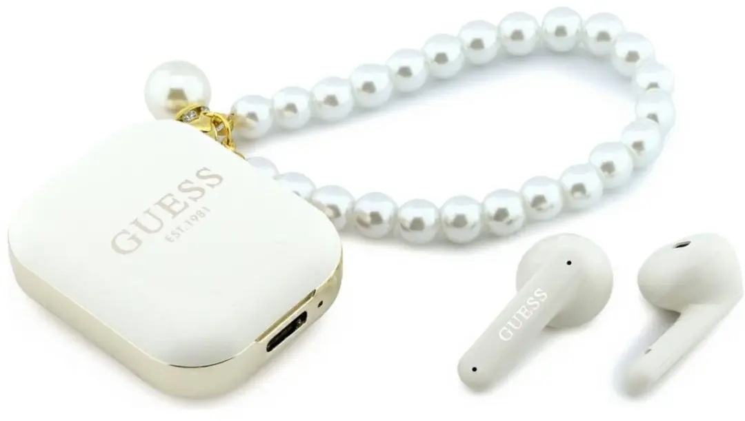 GUESS Pearl Strap TWS Draadloze Oortjes
