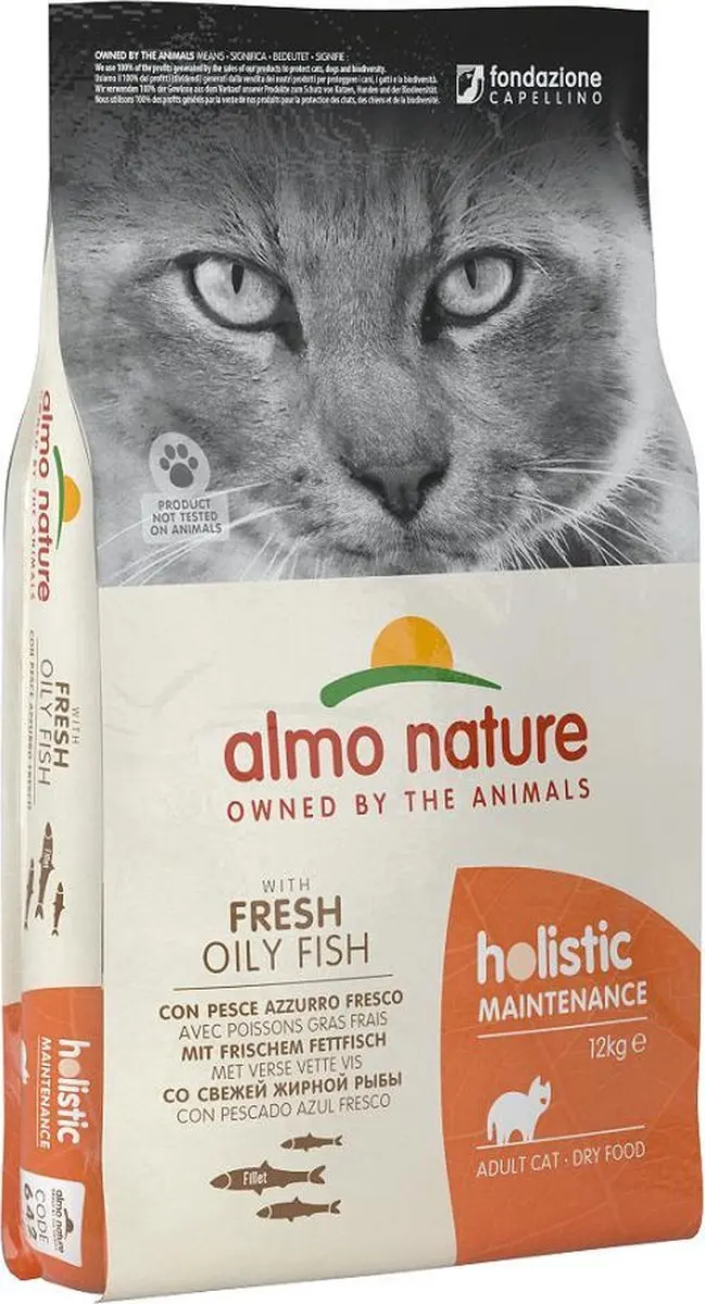 Almo Nature Cat Droogvoer Witvis/Rijst 400g