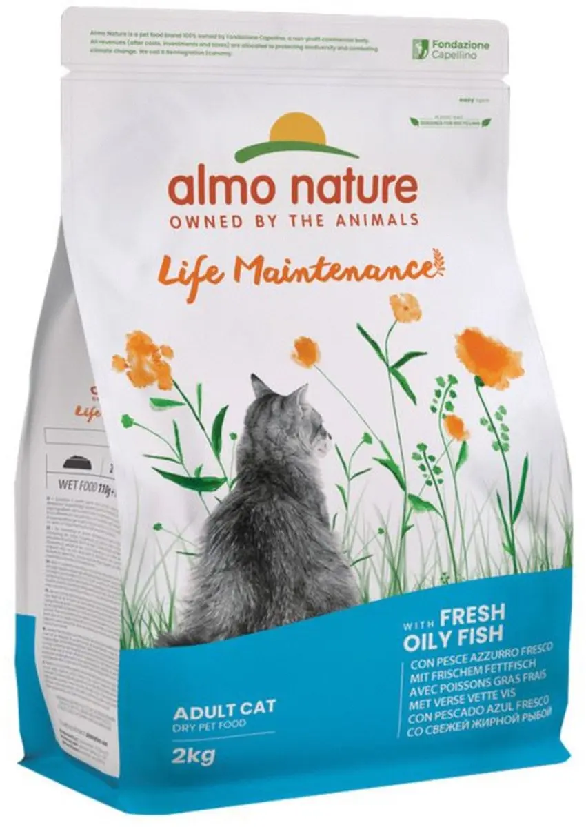 Almo Nature Cat Droogvoer Witvis/Rijst 400g