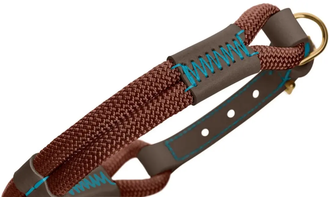 Hunter Halsband Malia Chocolade & Donkerbruin 50cm