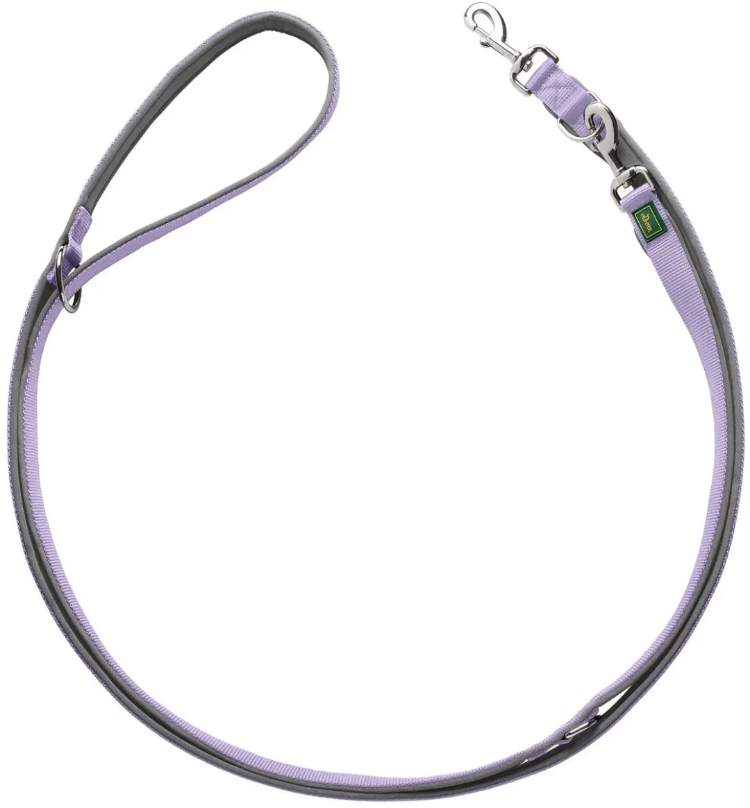 Hunter Trainingslijn Neopren Lavendel&Grijs 200x2.5cm
