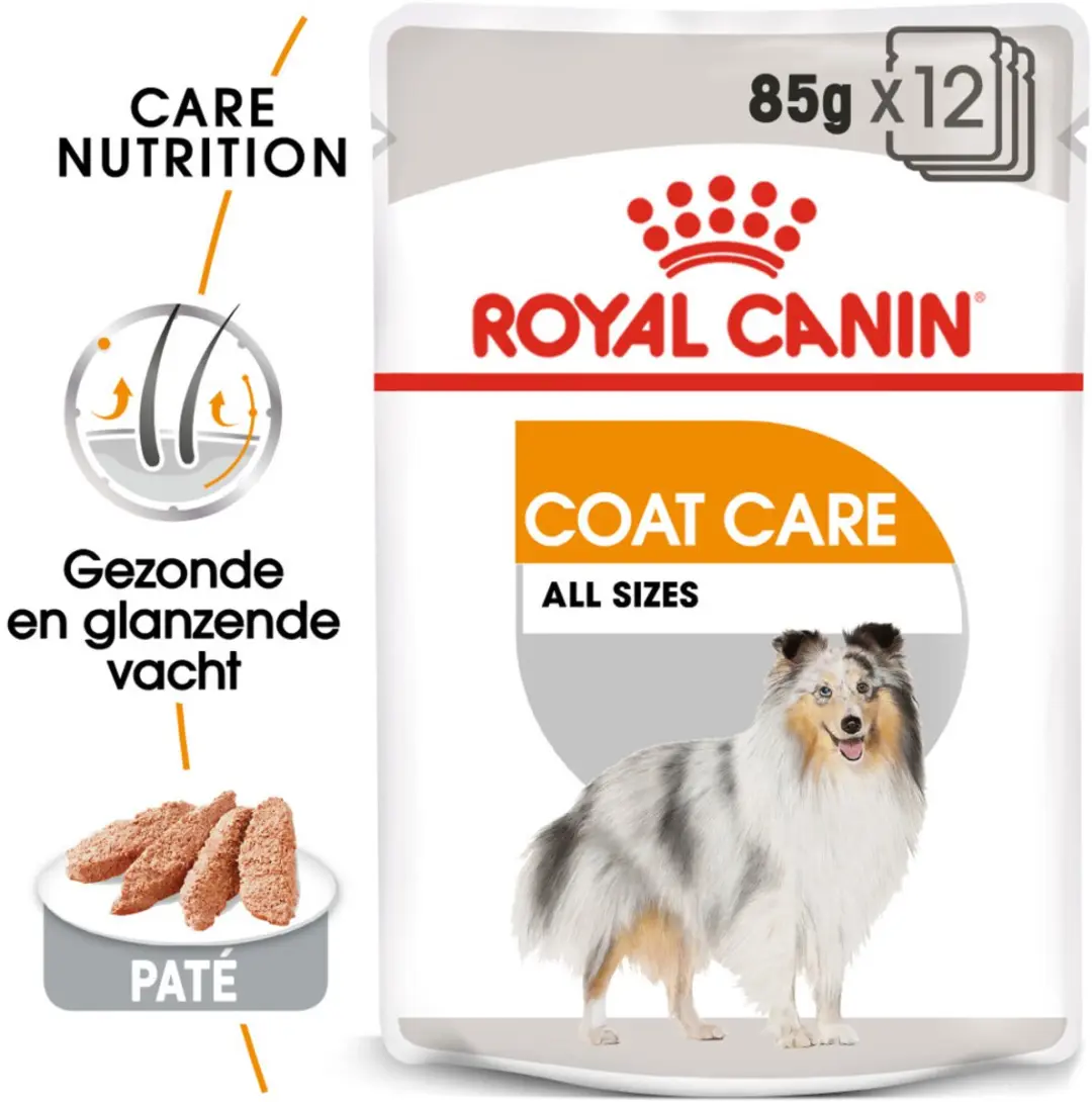 Royal Canin Coat Care Natvoer - 48 Stuks