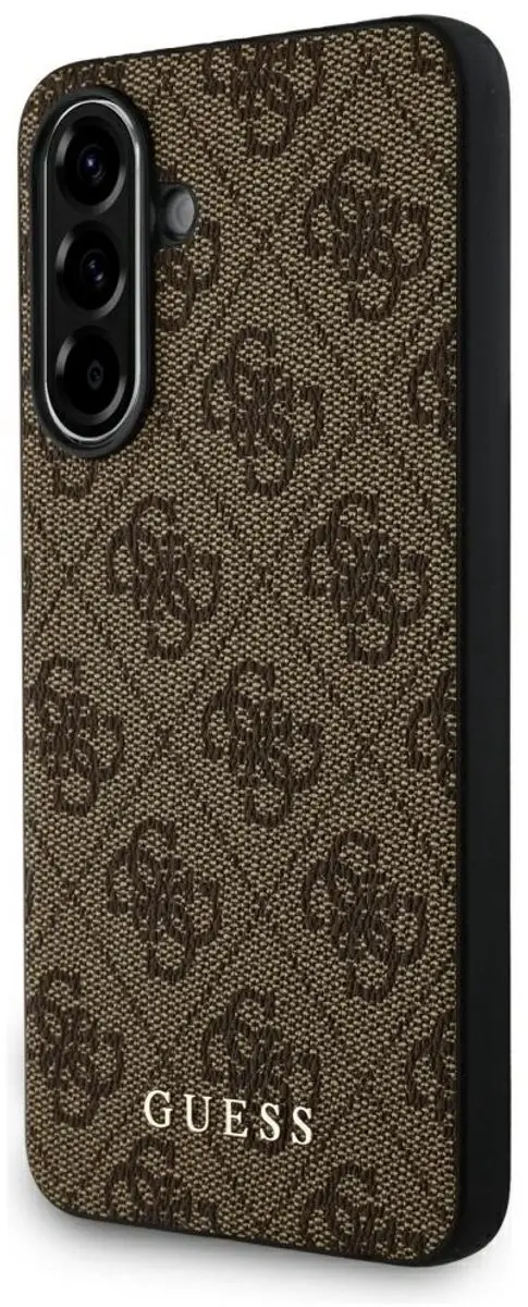 GUESS Hoesje Samsung Galaxy A36 - Hard Case - Bruin