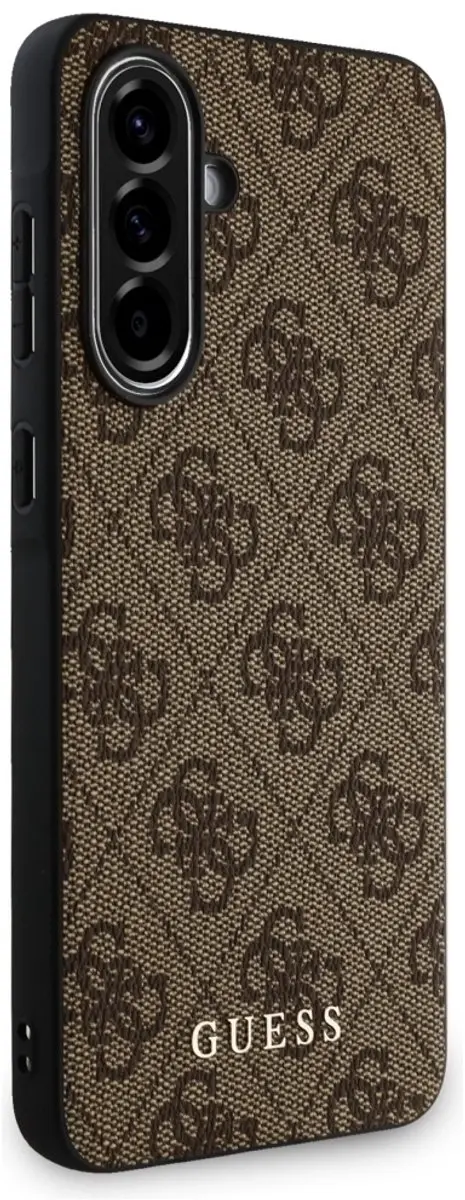GUESS Hoesje Samsung Galaxy A36 - Hard Case - Bruin