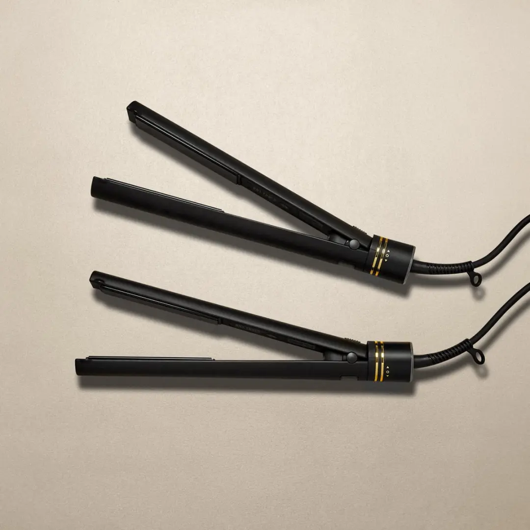 Hot Tools Evolve Black Gold Titanium Stijltang 32mm - Zwart