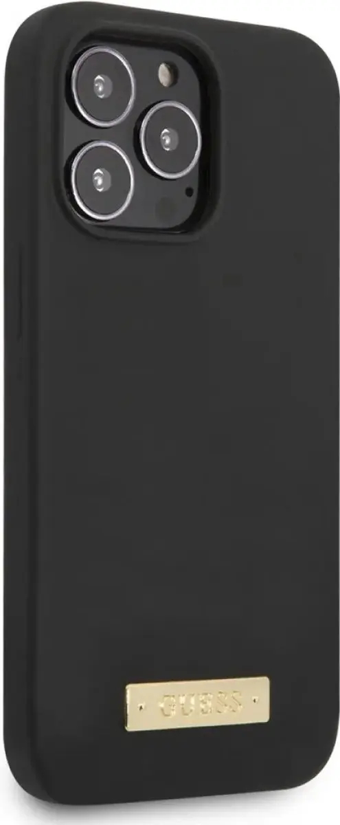 Guess GUHMP13LSBPLK iPhone 13 Pro Hoesje - MagSafe - Zwart