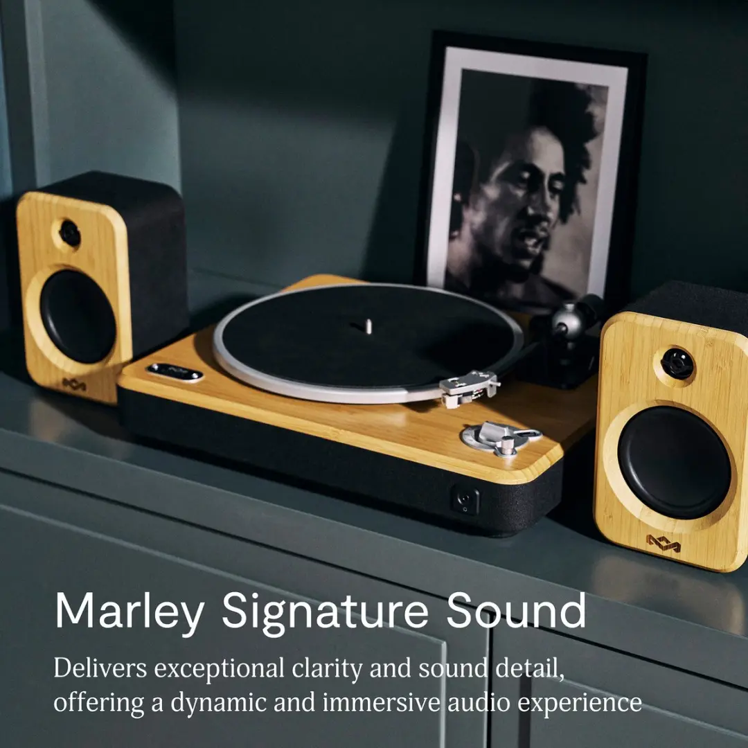 House of Marley Stir It Up 2 Bluetooth Platenspeler - EM-JT305-SB - afbeelding 6 van 6