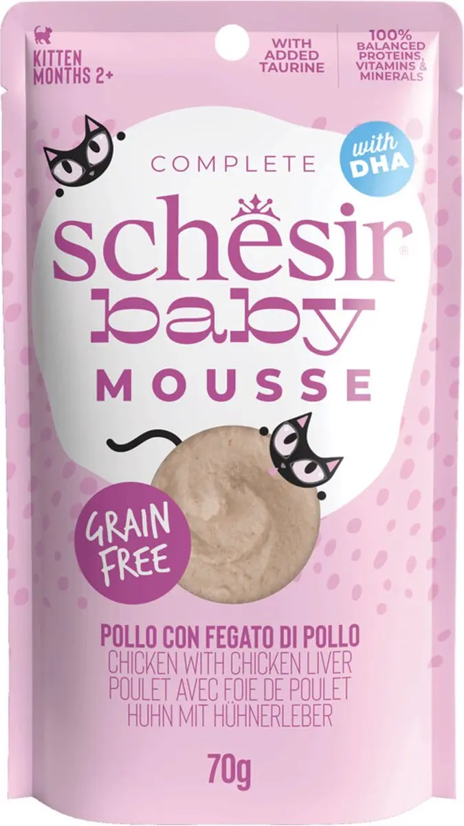 Schesir Baby Kitten Mousse Kip