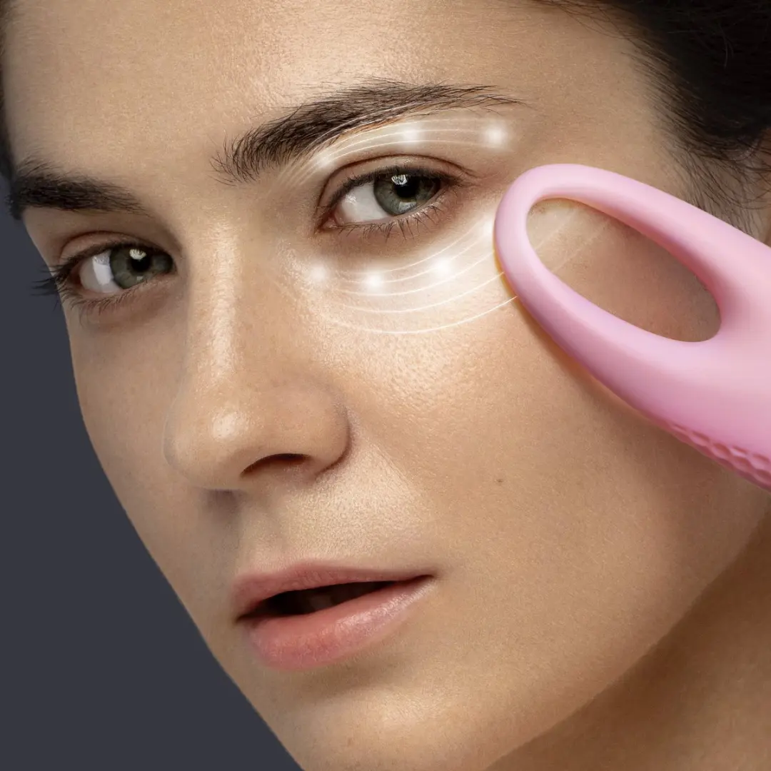 FOREO IRIS 2 Oogmassager - 8 Snelheden - Pearl Pink