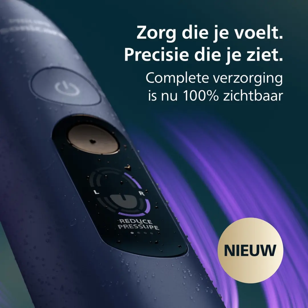 Philips Sonicare DiamondClean 8500 HX8515/13 Elektrische Tandenborstel - 4 Opzetborstels - Zwart