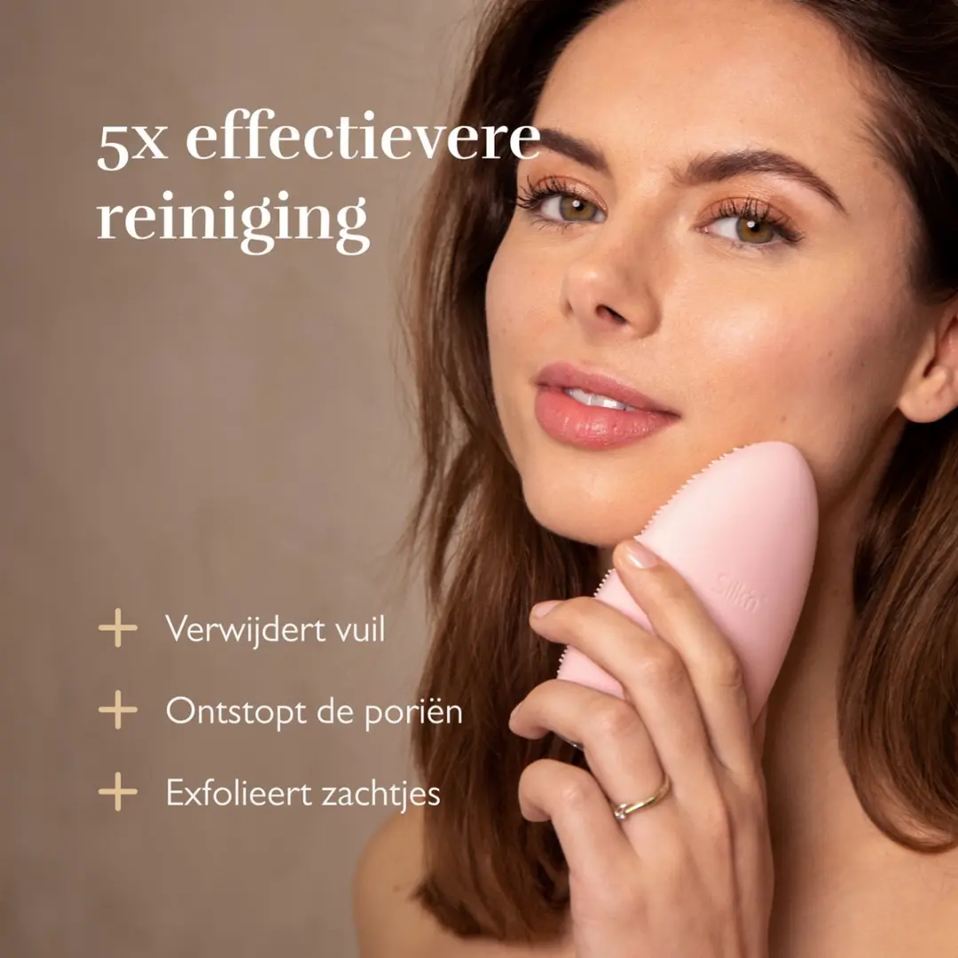 Silk'n Bright Gezichtsreiniger - Roze