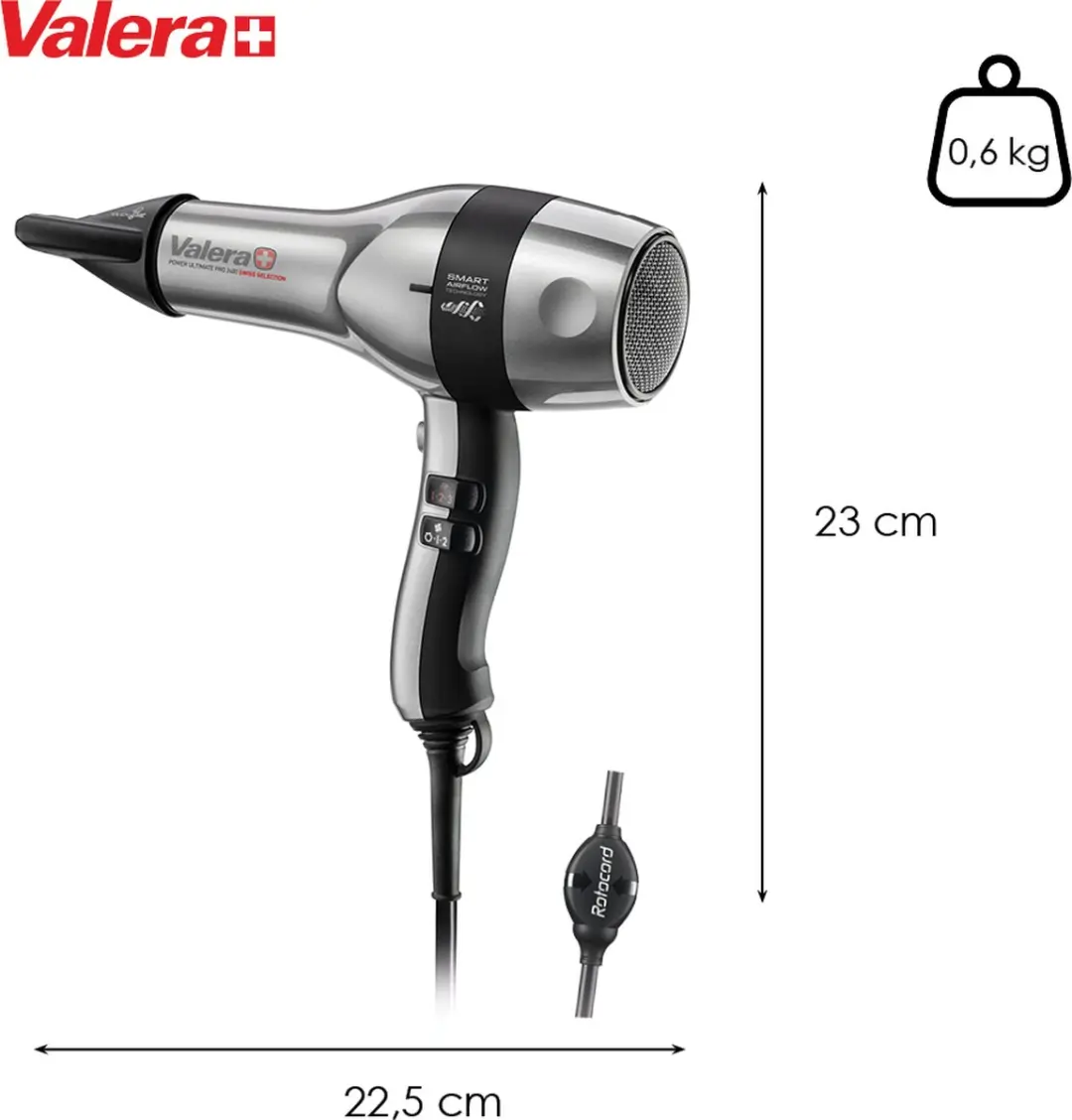 Valera Power Ultimate Pro 2400 Föhn - 2400W - Grijs