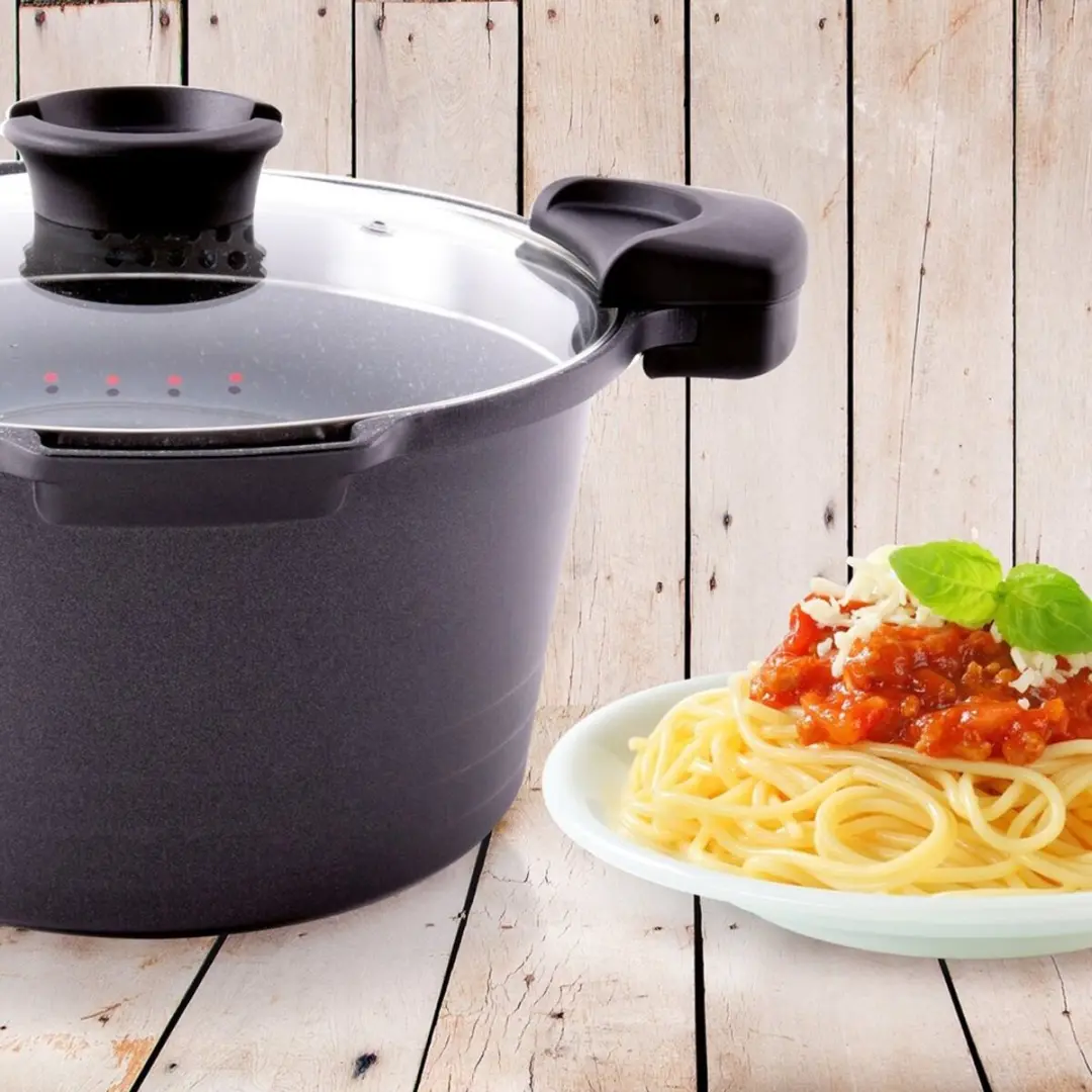 Orion GRANDE Serie Granieten Pan 24cm - 5,5L - Zwart