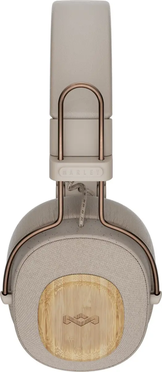 House of Marley Positive Vibration Riddim EM-JH135-CE Bluetooth Koptelefoon - 50 uur - Cream