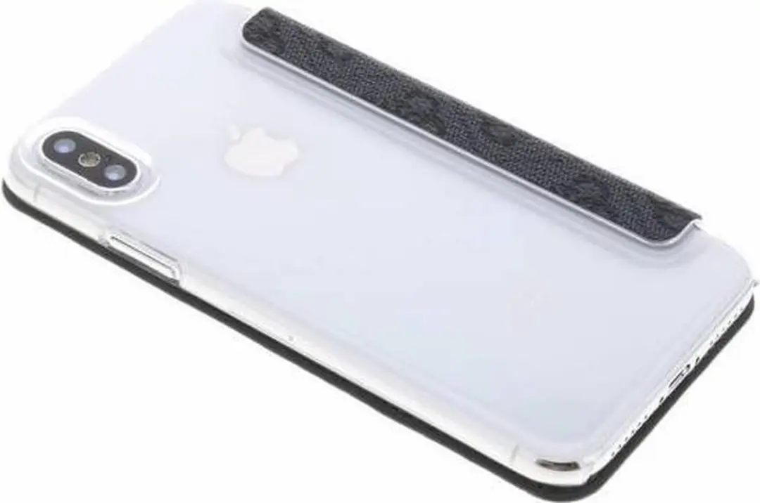 GUESS Los Angeles Hoesje iPhone X/Xs - 2 Stuks - Grijs/Multicolor