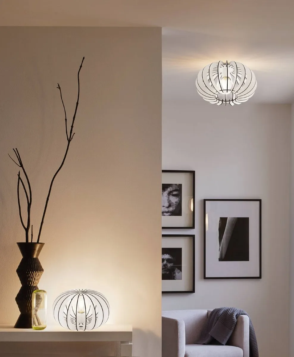 Eglo Stellato Plafondlamp E27 - Ø40cm Wit