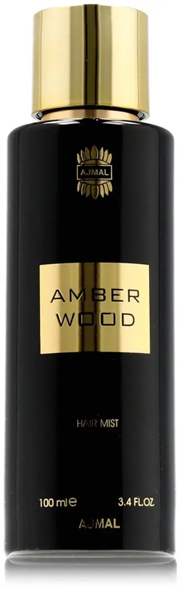 Ajmal Amber Wood Haarparfum 100ml - Zwart