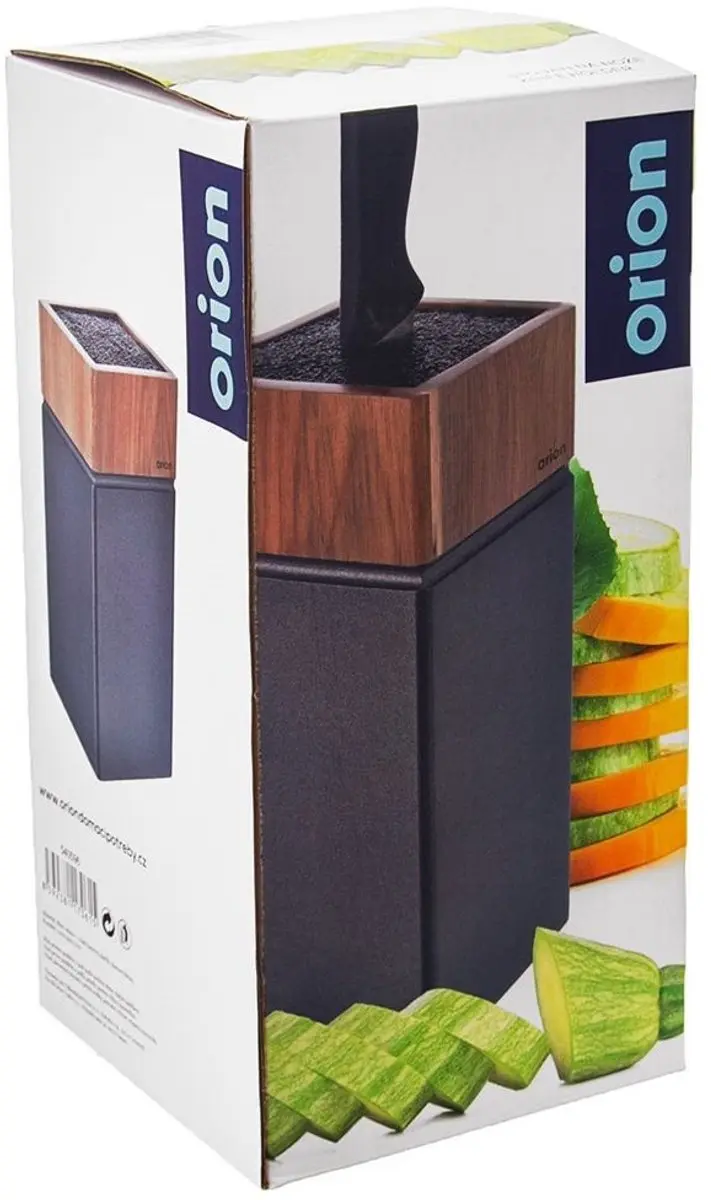 Orion WOODEN Houten Messenhouder Acacia - 1 Stuk