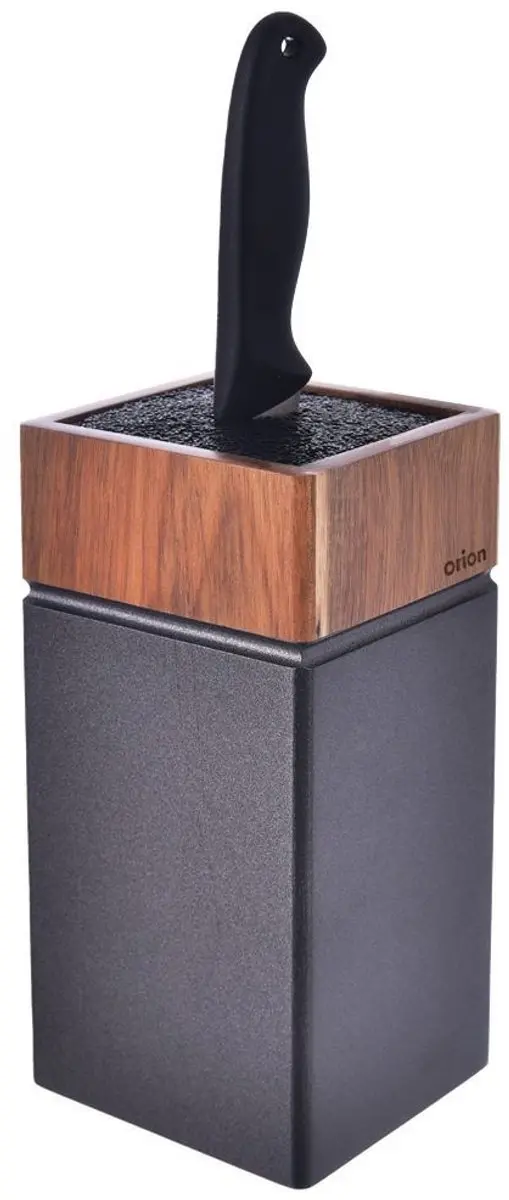 Orion WOODEN Houten Messenhouder Acacia - 1 Stuk