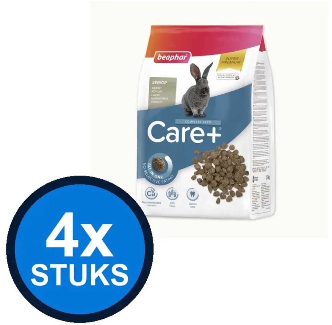 Beaphar Care+ Konijn Senior 1,5kg
