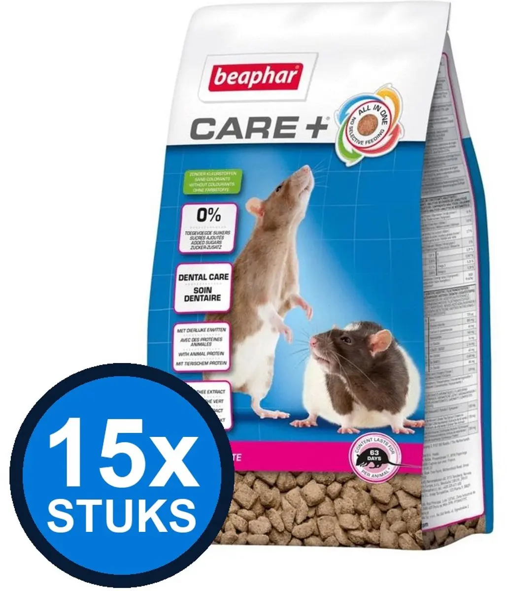Beaphar Care+ Rat 700g Knaagdierenvoer