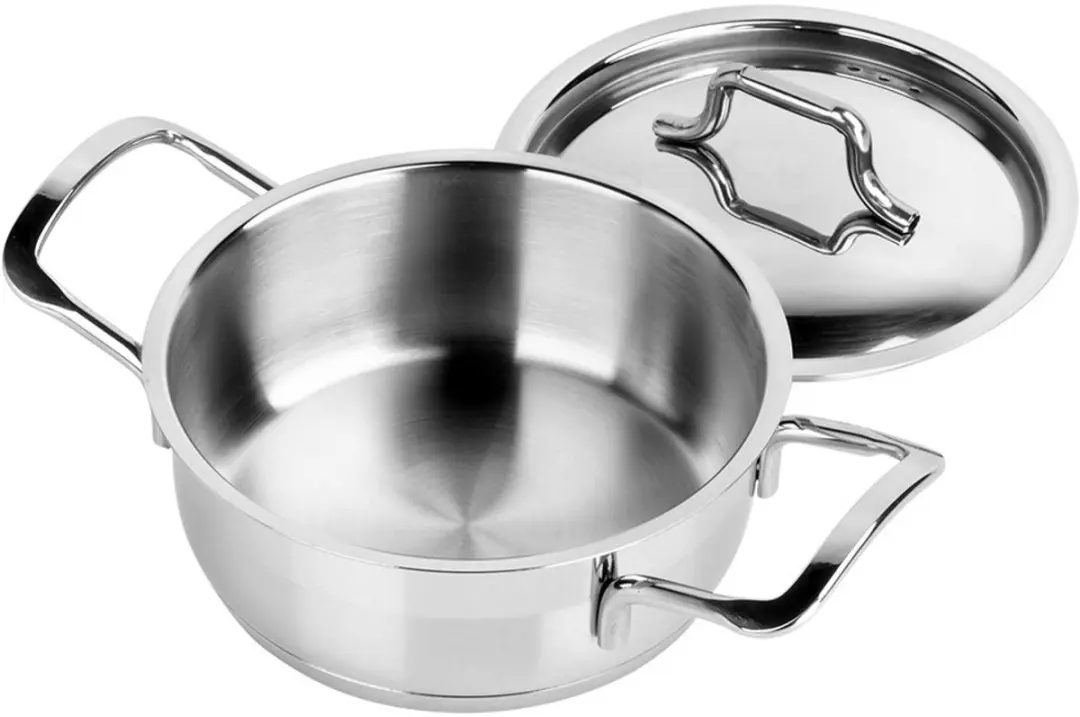 Orion Anett Serie Roestvrijstalen Pan 14cm - 700ml - Zilver