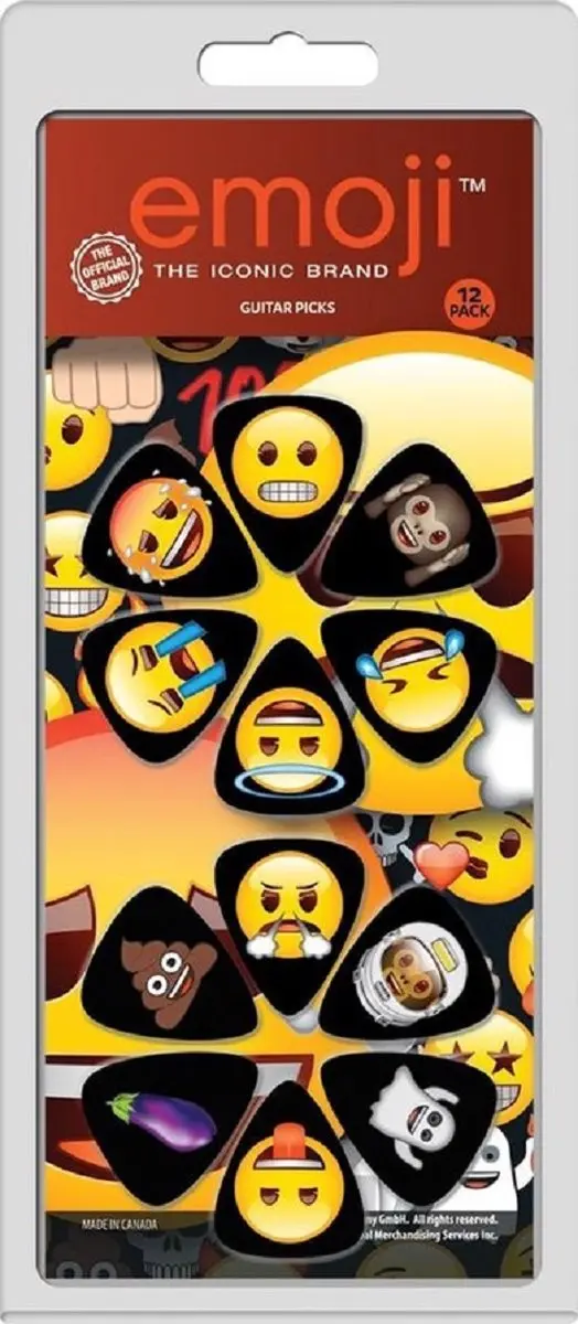 Perris Emoji Plectrum Medium 0.71mm