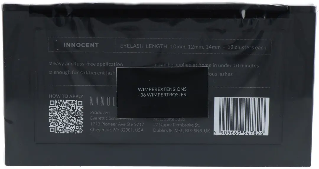 Nanolash DIY Eyelash Extensions - 36 Stuks