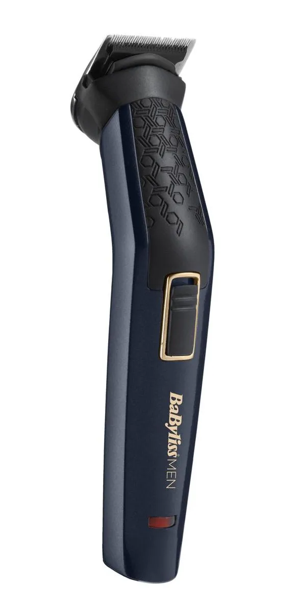 Babyliss 10-in-1 Carbon Steel MT728E Multitrimmer - 3 Opzetstukken - Zwart/Blauw - afbeelding 2 van 6