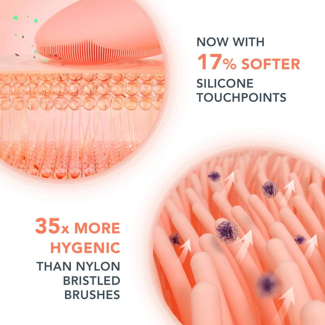 FOREO Clean Balance LUNA 4 Bundel - Peach - 16 Snelheden - afbeelding 3 van 6