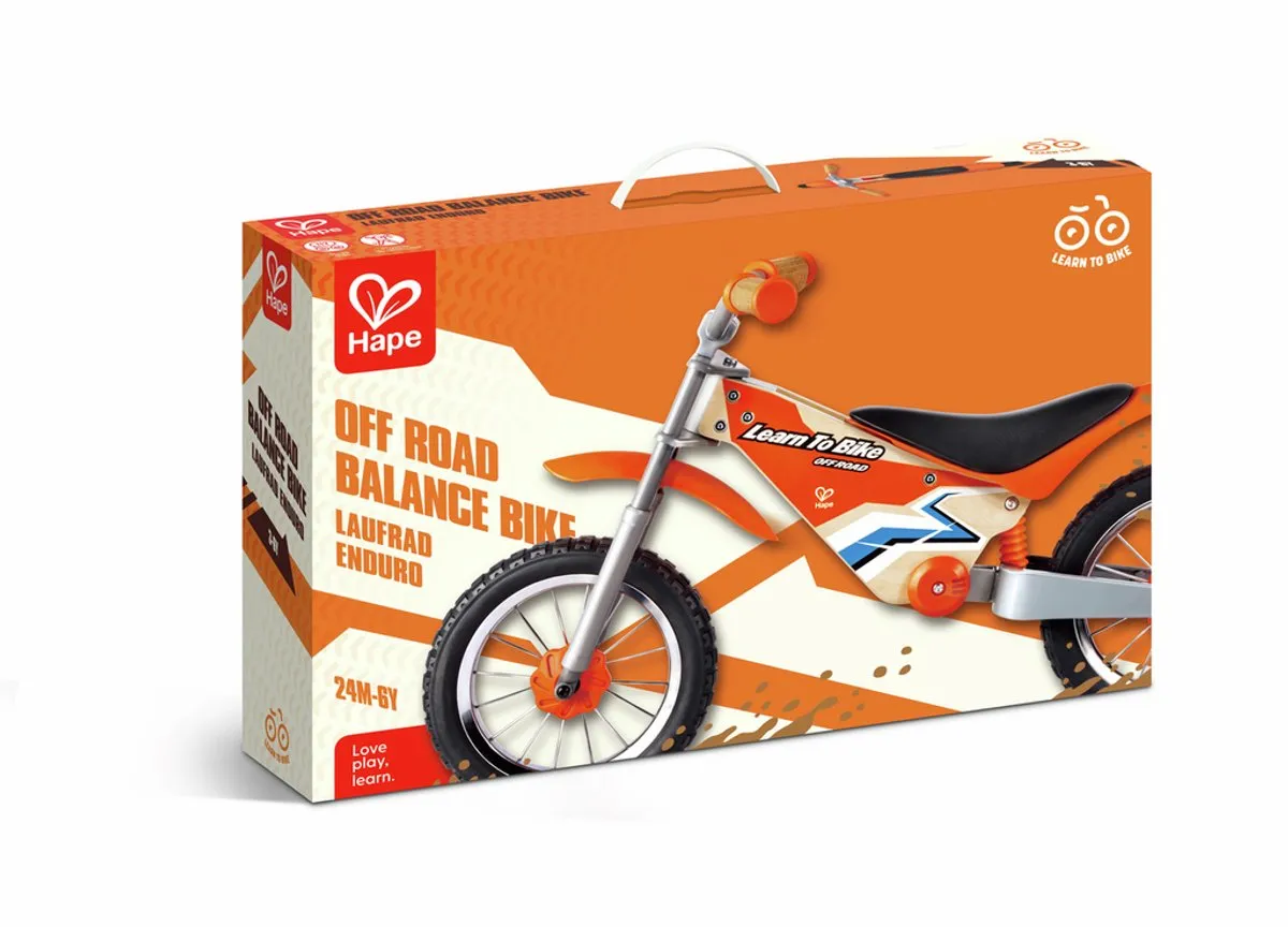 Hape Off Road Loopfiets - Veelkleurig