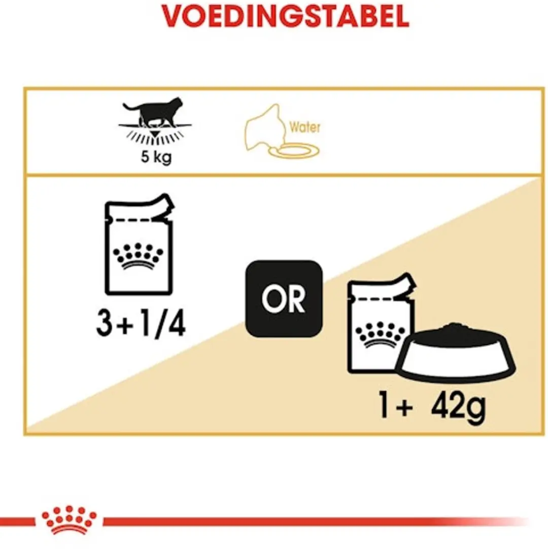 Royal Canin British Shorthair Adult Natvoer - 24x85g