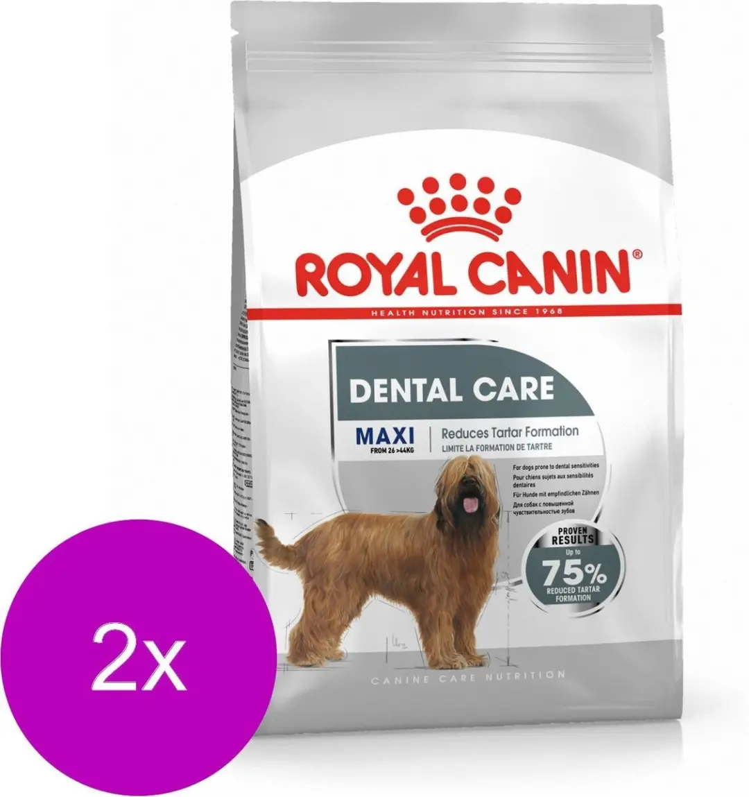 Royal Canin Dental Care Maxi Hondenvoer - 2x9kg