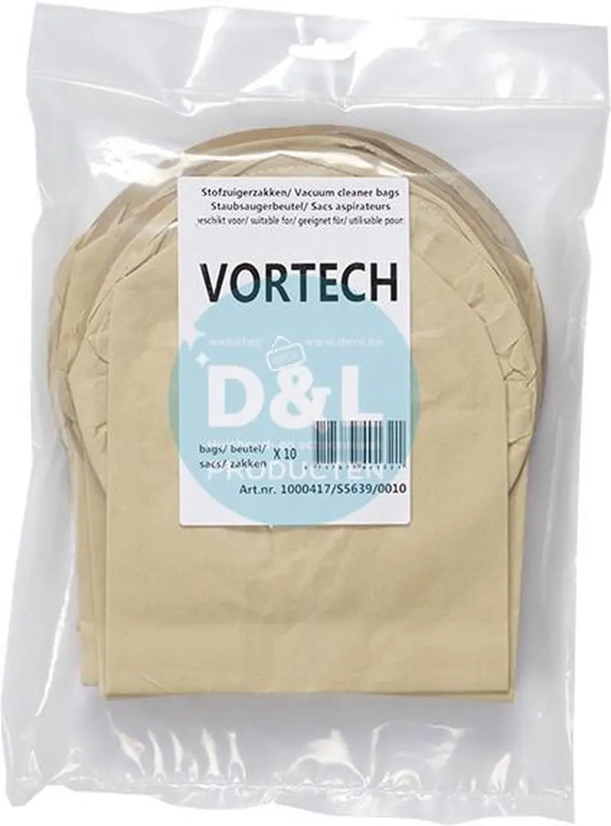 Vortech Stofzuigerzakken