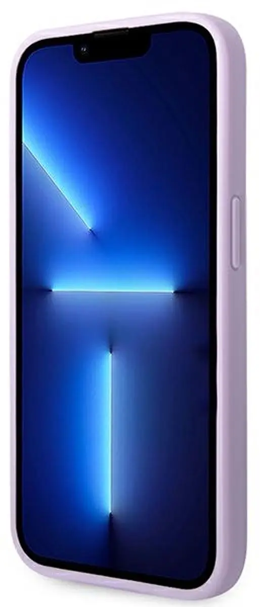 Guess iPhone 14 Pro PU Saffiano Hoesje - Paars - MPN 3666339088644