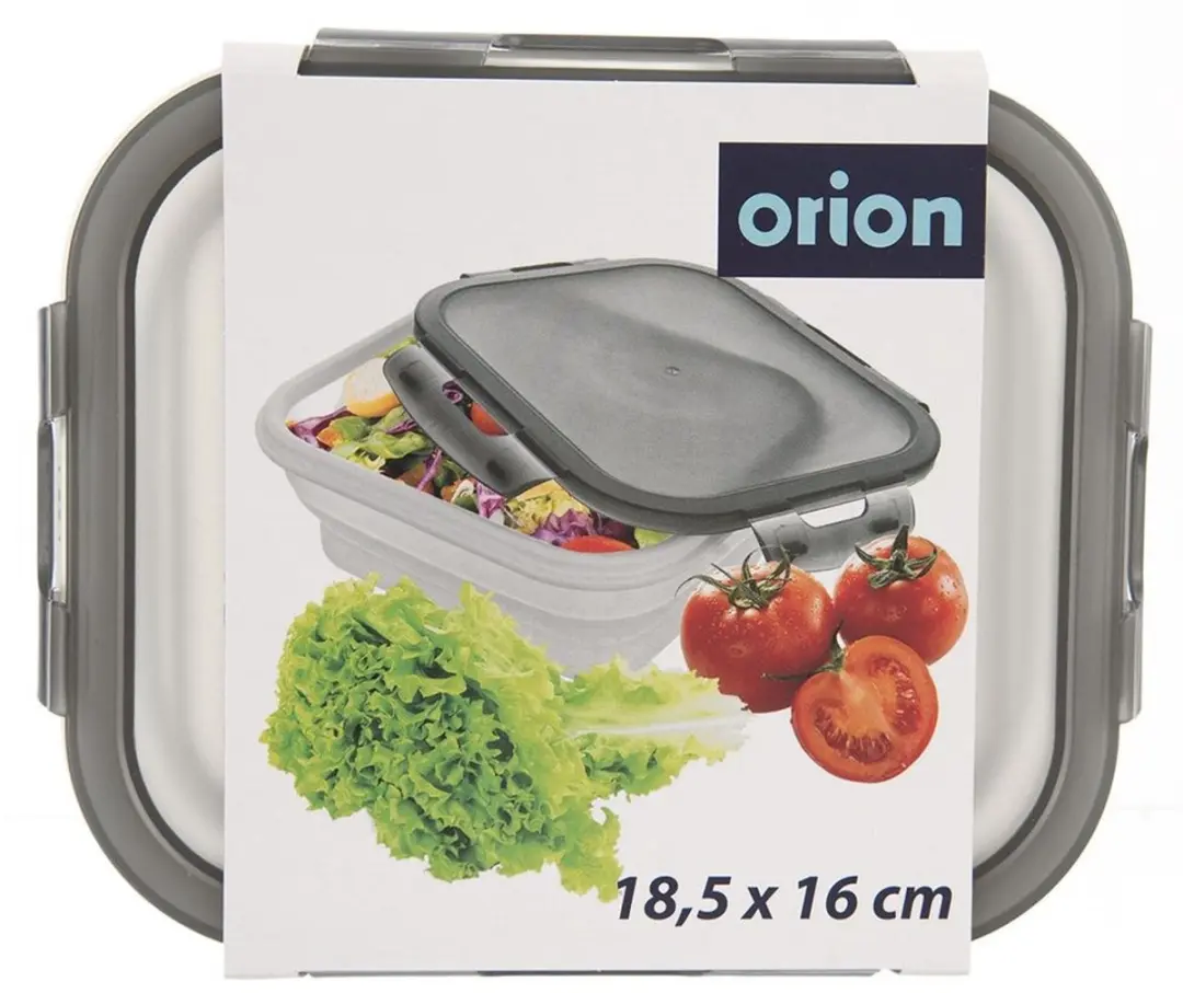 Orion KEMP Opvouwbare Voedselcontainer 1L - Grijs - afbeelding 6 van 6
