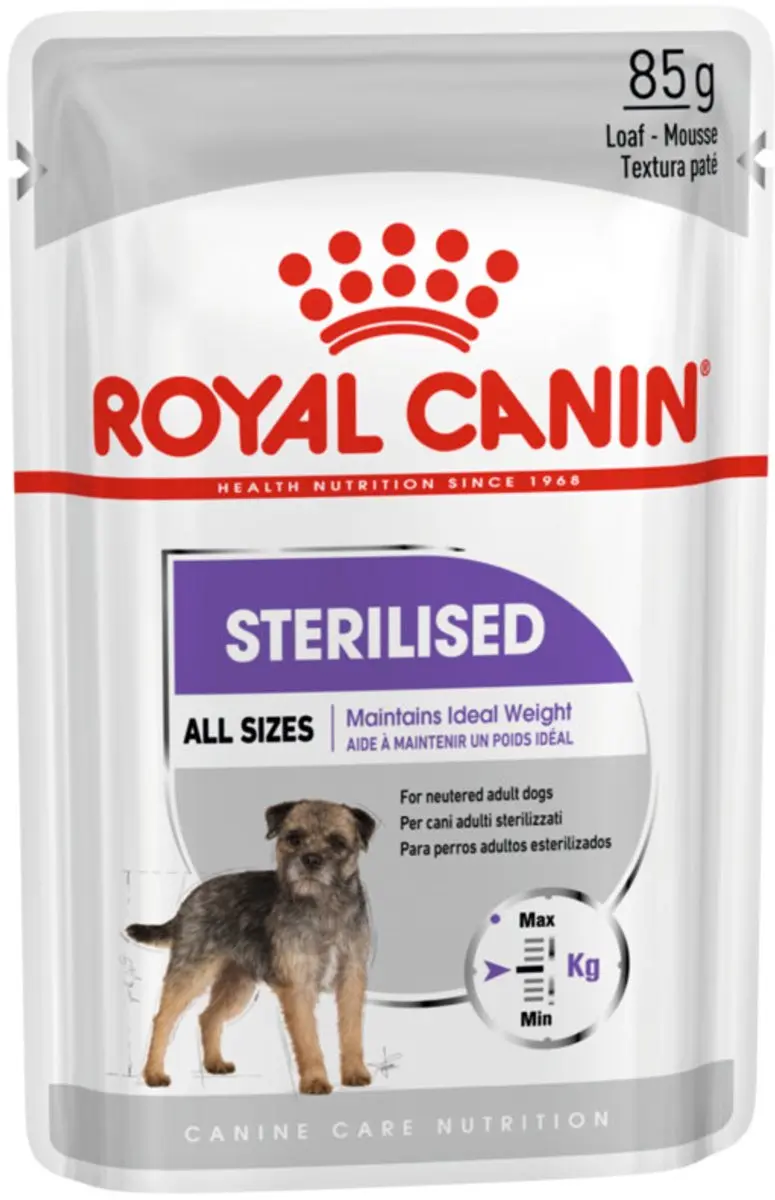 Royal Canin CCN Sterilised Hondenvoer - 8x2x85g