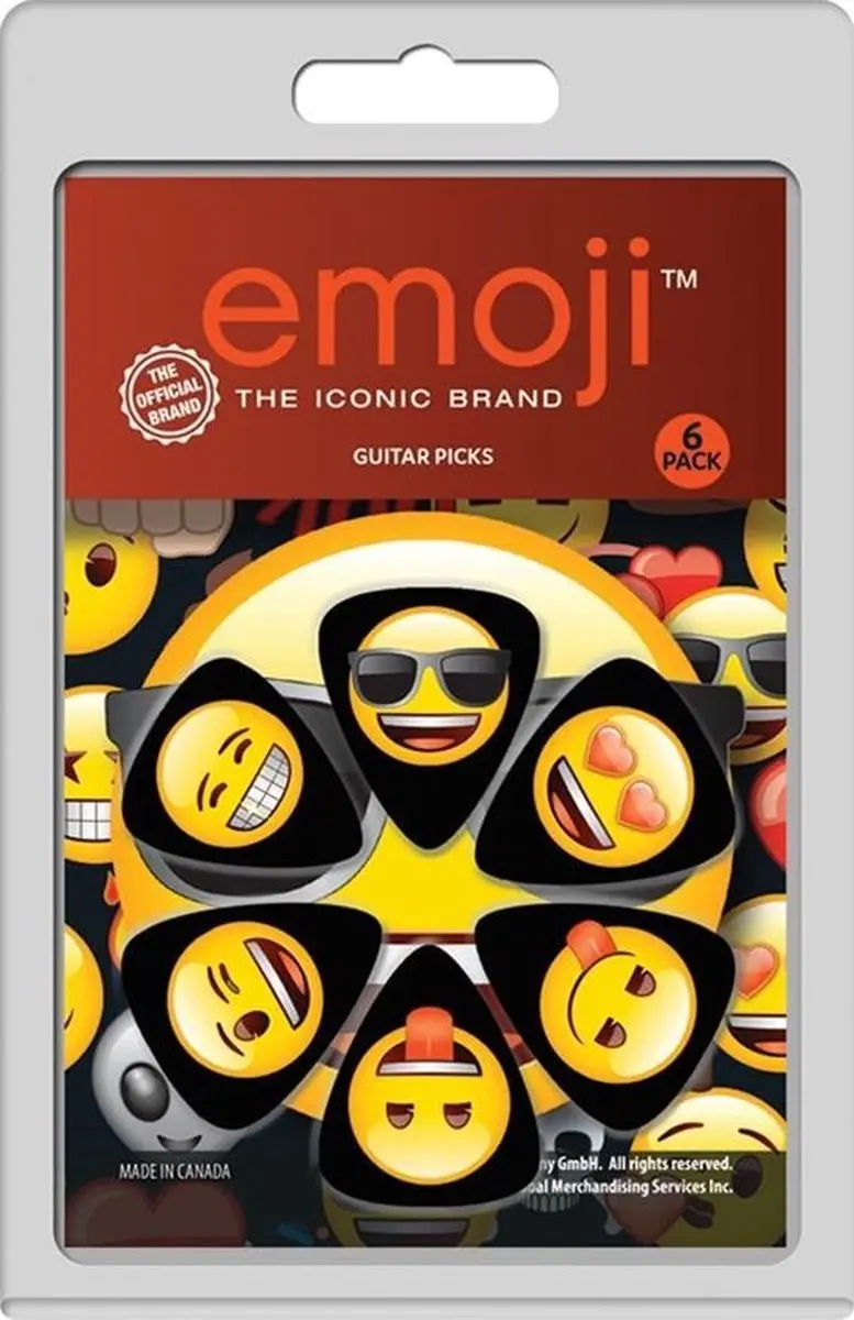Perris Emoji Plectrum Medium 0.71mm