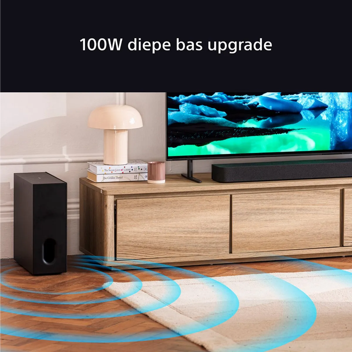 Sony BRAVIA Theatre Sub 7 Draadloze Subwoofer - 100W - Zwart