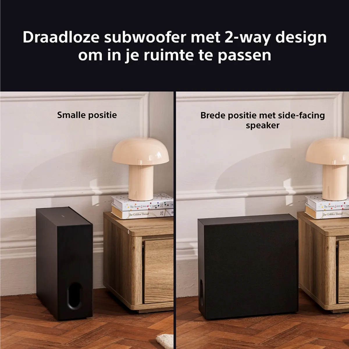 Sony BRAVIA Theatre Sub 7 Draadloze Subwoofer - 100W - Zwart