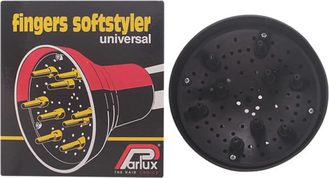 Parlux Diffuser Fingers Softstyler 009F - Zwart