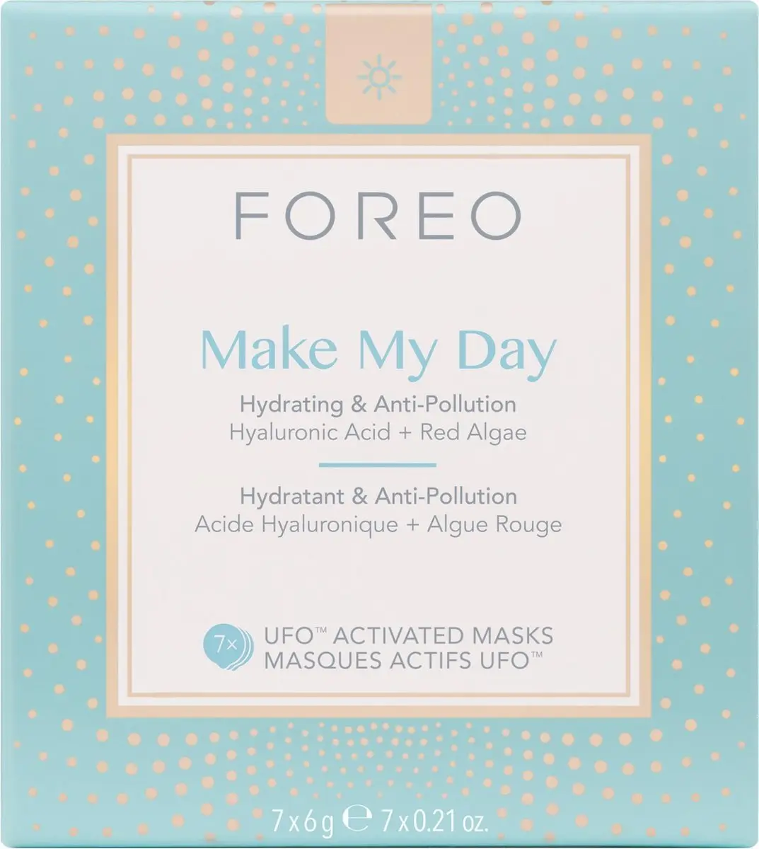 FOREO Make My Day UFO Geactiveerd Masker