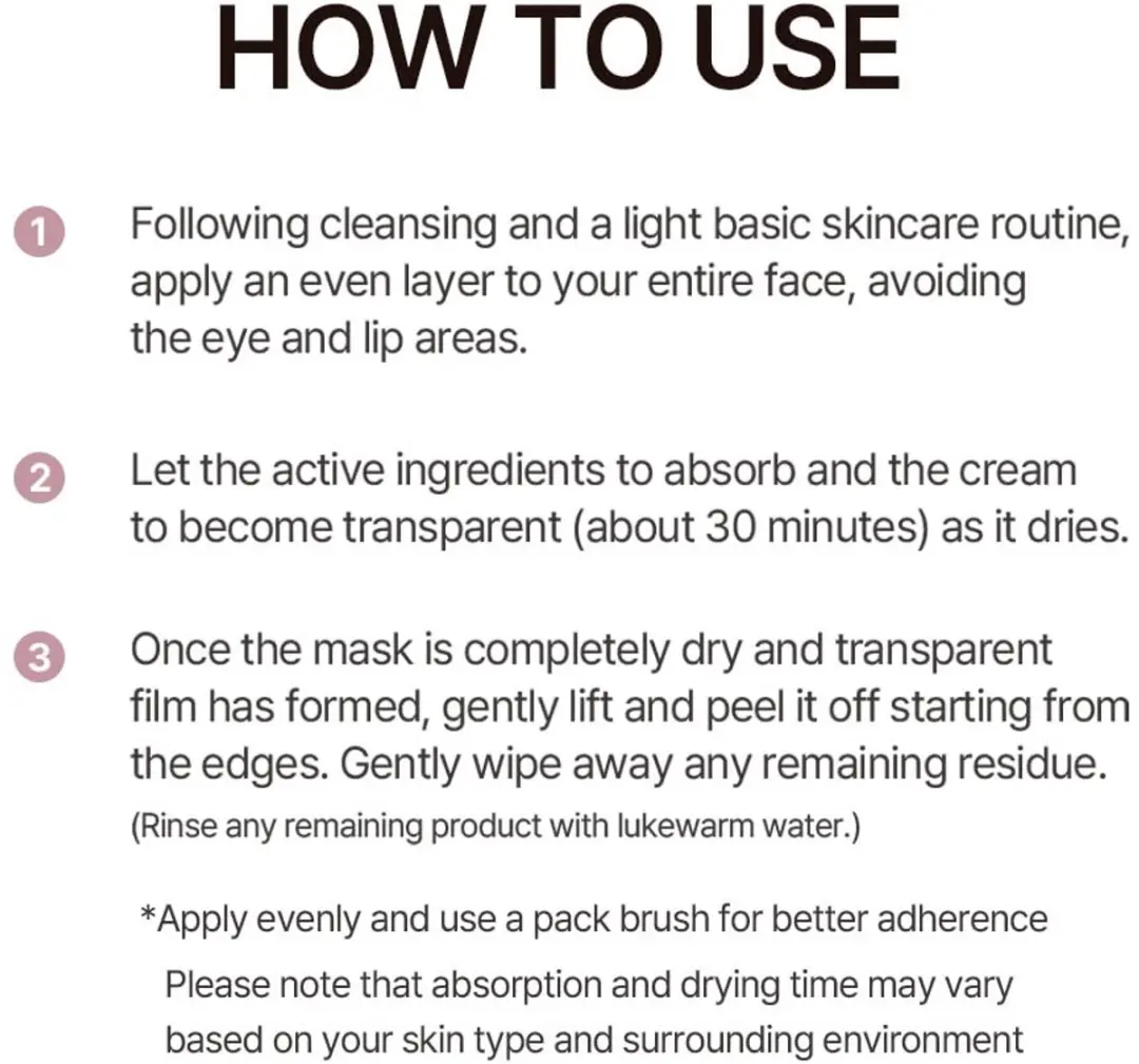 Mixsoon Collagen Glass Skin Mask 80ml - Roze