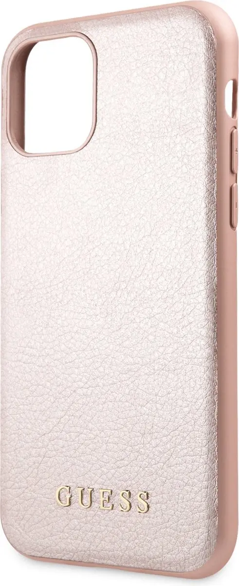 GUESS Backcase Hoesje iPhone 11 - Rose Goud