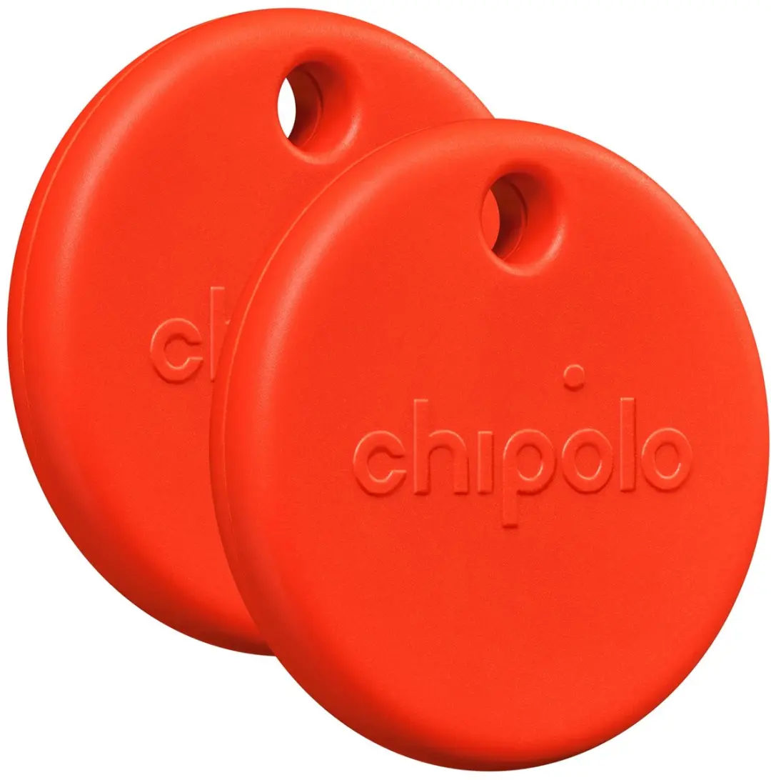 Chipolo POP 2-Pack Bluetooth Tracker - Rood