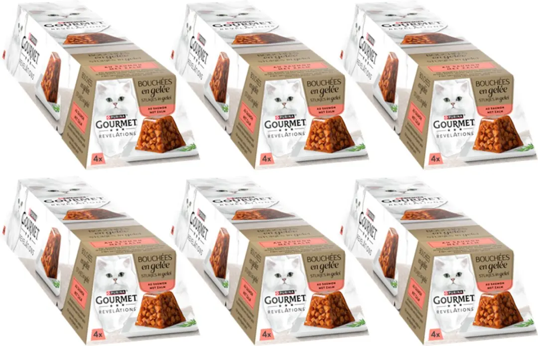 Gourmet Revelations Gelei Kattenvoer Zalm