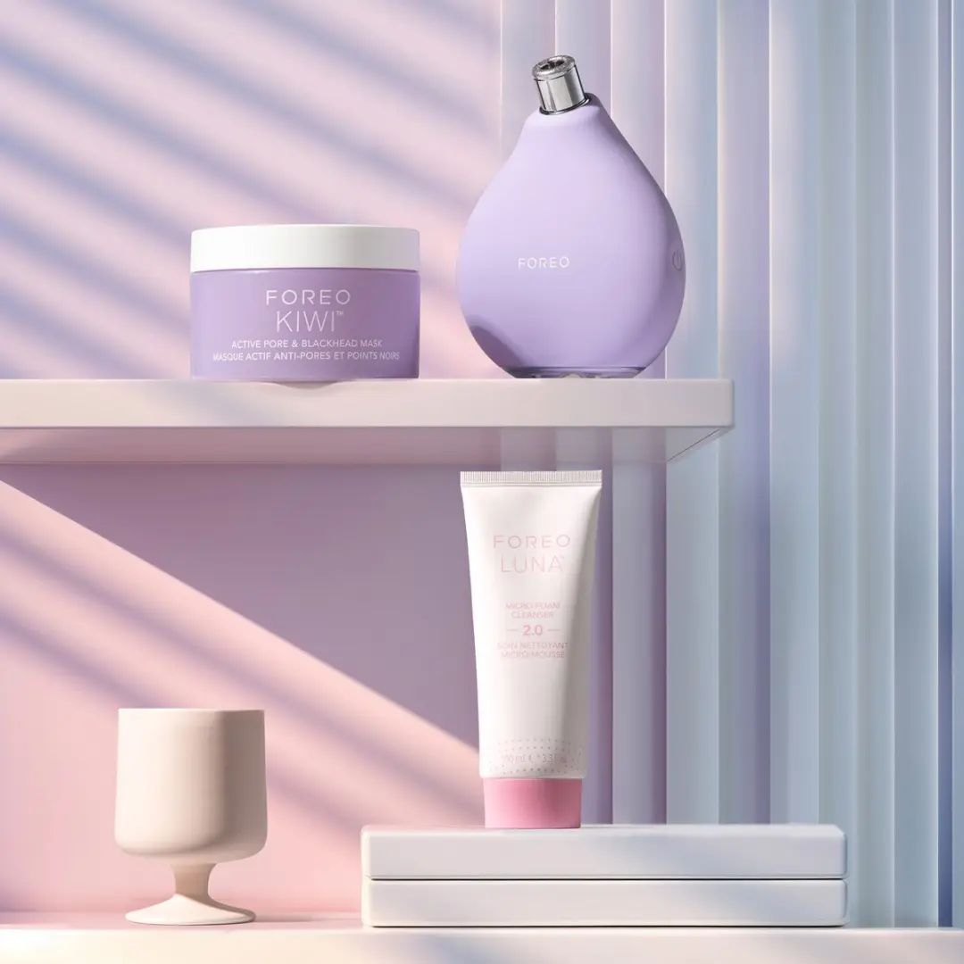 FOREO KIWI Active Pore & Blackhead Mask 100g - Paars - afbeelding 6 van 6